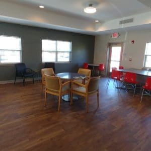 Community Room tables