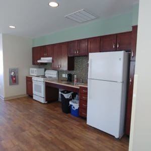 Community room kitchen