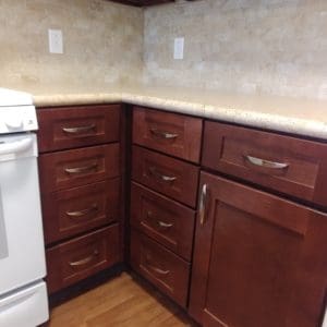 Kitchen cabinets