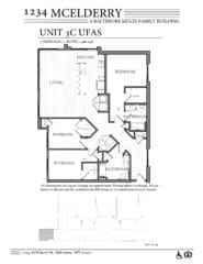 1234 McElderry Floor Plan - 3 Bedroom