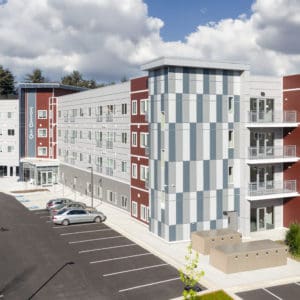 Aerial Image of Cain Commons