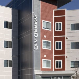Exterior Image of Cain Commons