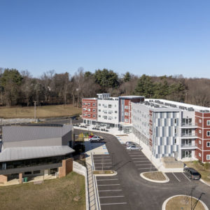 Aerial Image of Cain Commons