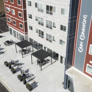 Aerial Image of Cain Commons