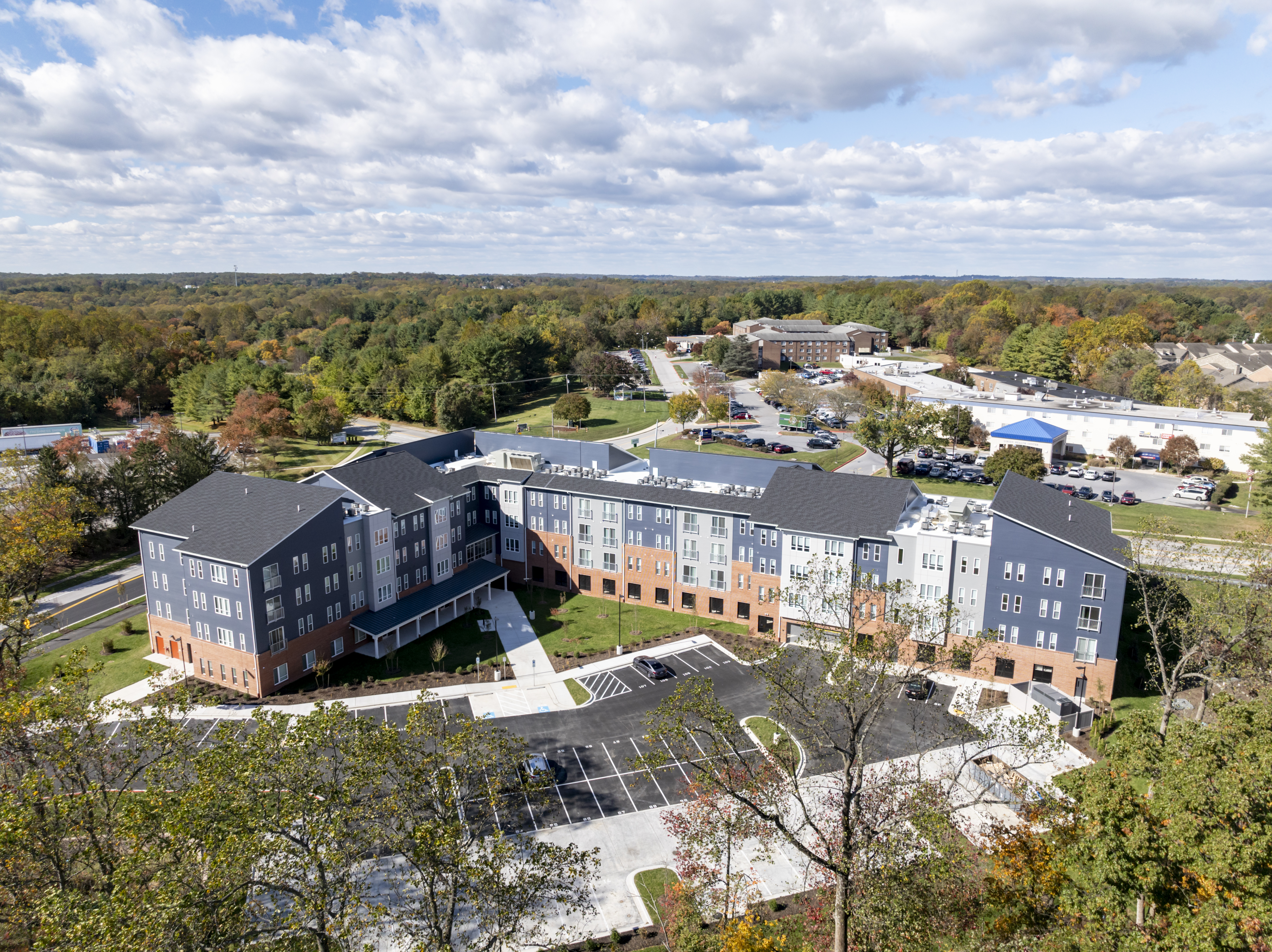 Exterior Photo of Patuxent Commons Apartments in Columbia MD